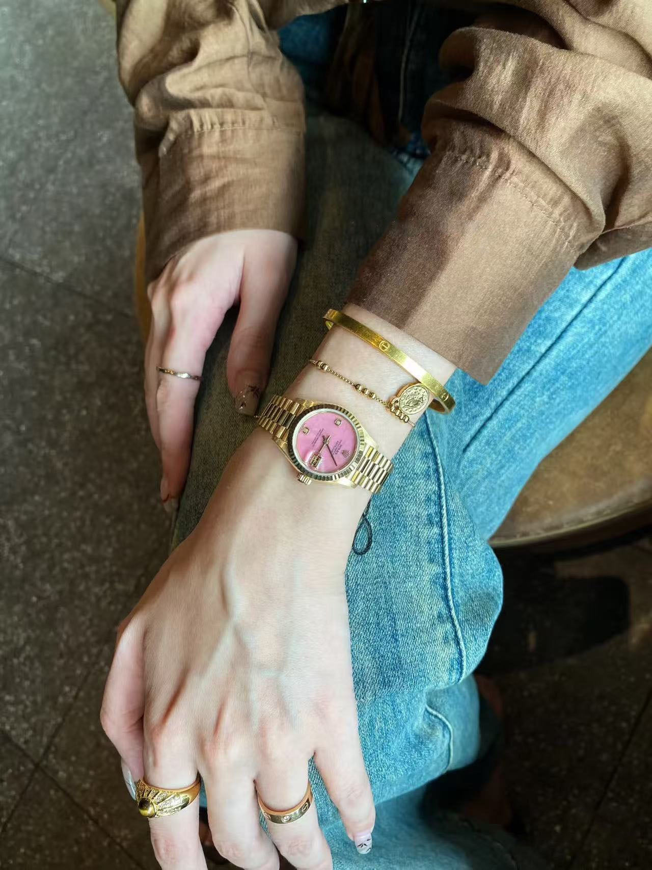 Datejust watch Yellow Gold