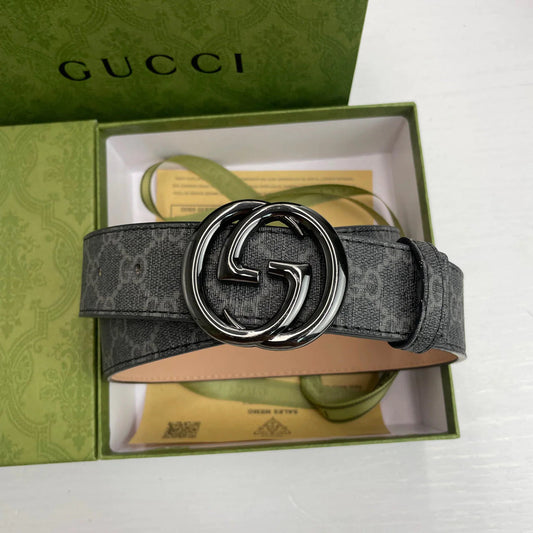 2025 4 Colors Classic double G pattern printed belt