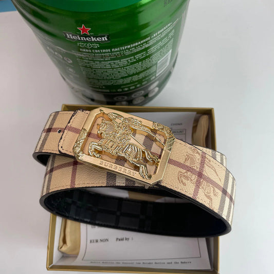 2025 4 Colors printed letter buckle leather belt