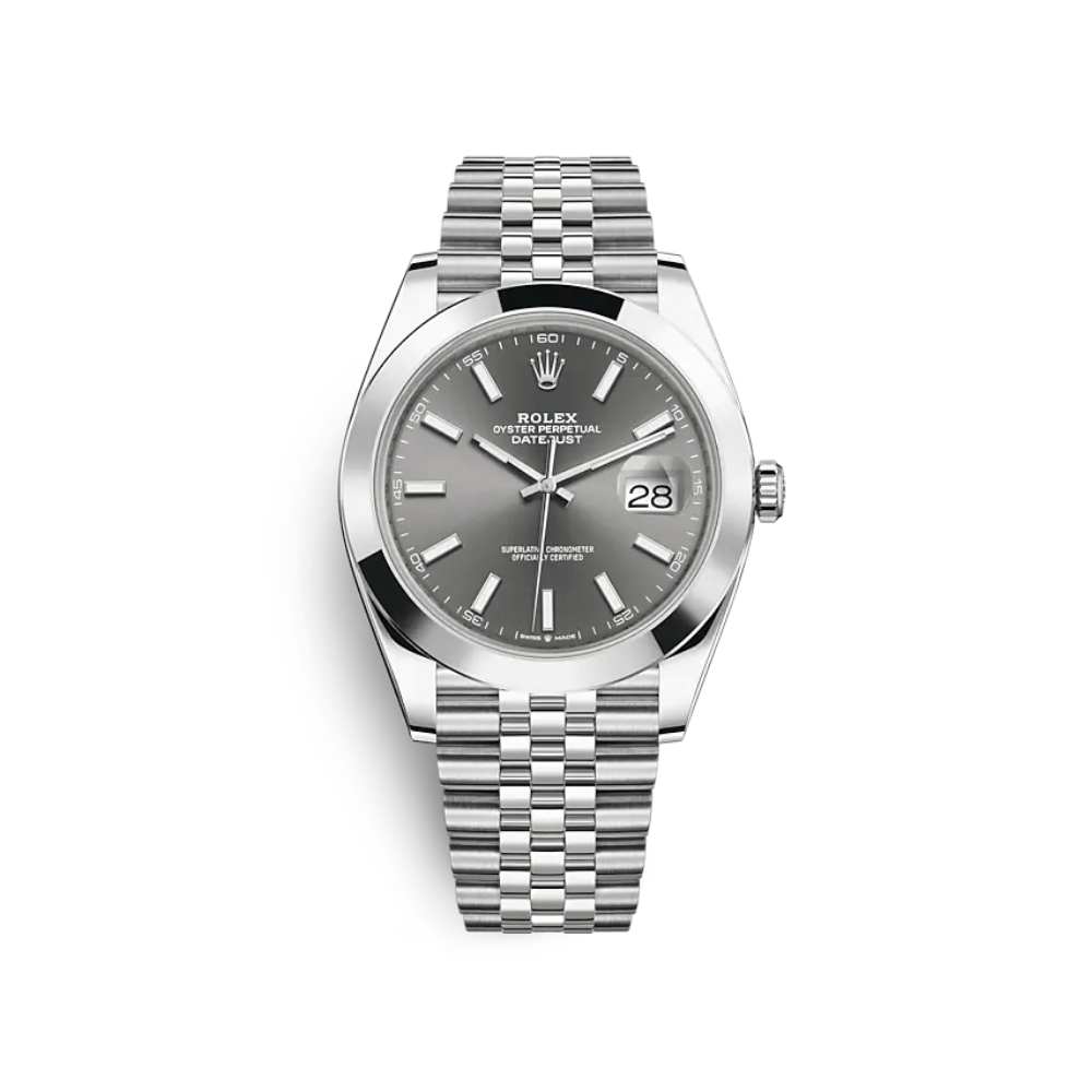 2025 Watch Datejust 126300 Stainless Steel Slate Dial Jubilee