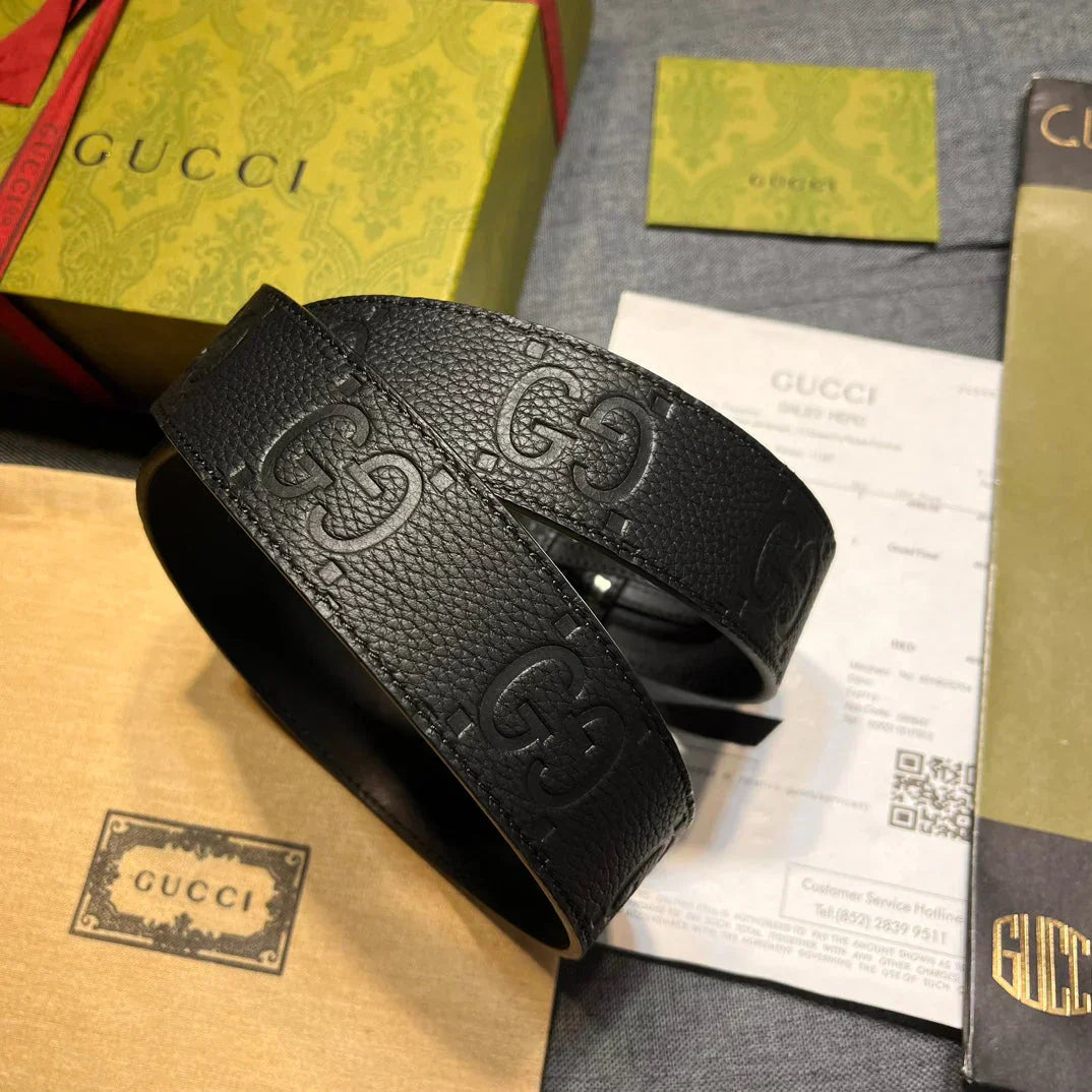 2025 belt Printed imported waterproof belt copper metal buckle 4.0cm