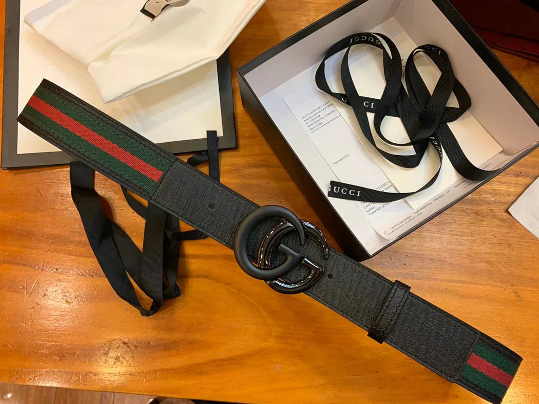 2025 belt Top layer bark grain cowhide belt width 3.8mm