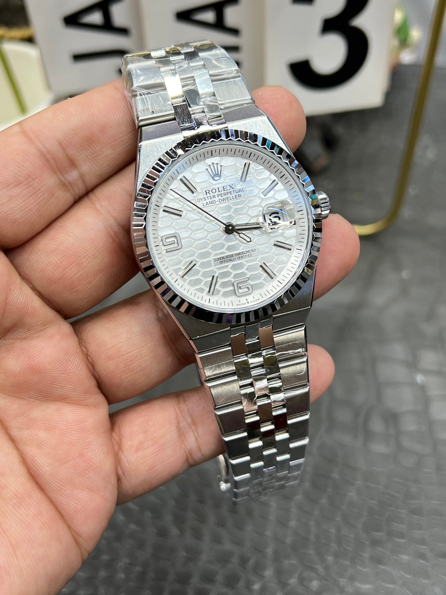 Land Rover series/40mm*9.7mm/equipped with Japan Citizen 9015 modified 7135 fully automatic movement