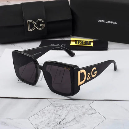 2025  Thick Frame Fashion Sunglasses 3801