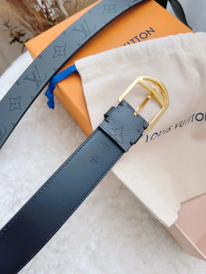 2025 Imported cowhide belt electroplated hardware buckle 40mm