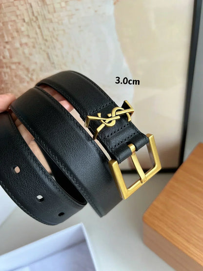 2025 Retro seizure carved metal buckle belt size 3.0cm
