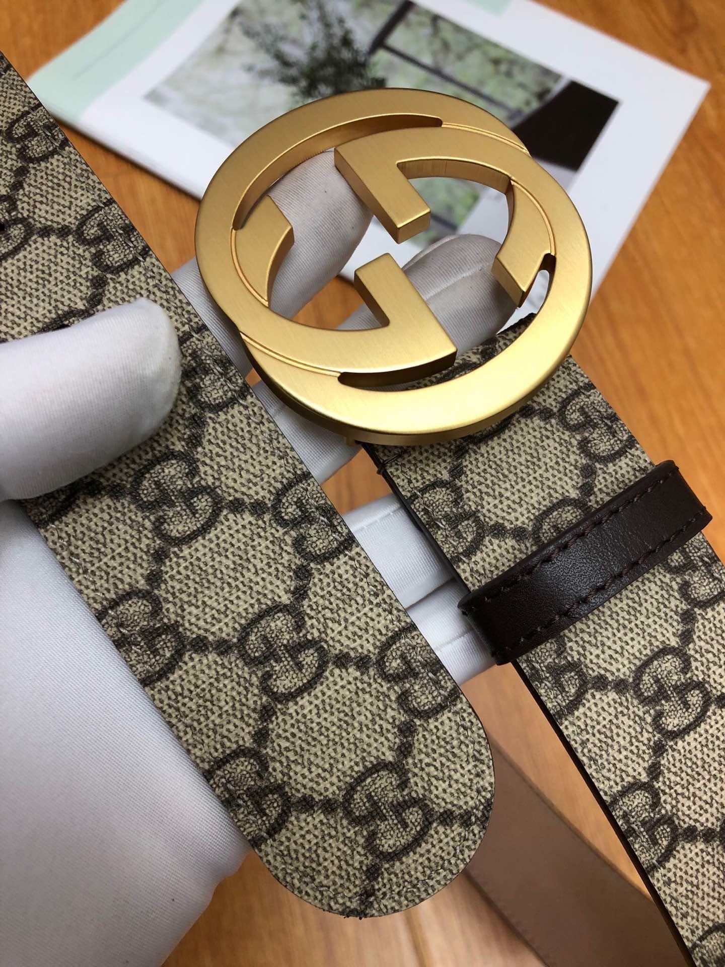 2025 Lined with top layer cowhide belt width 3.8