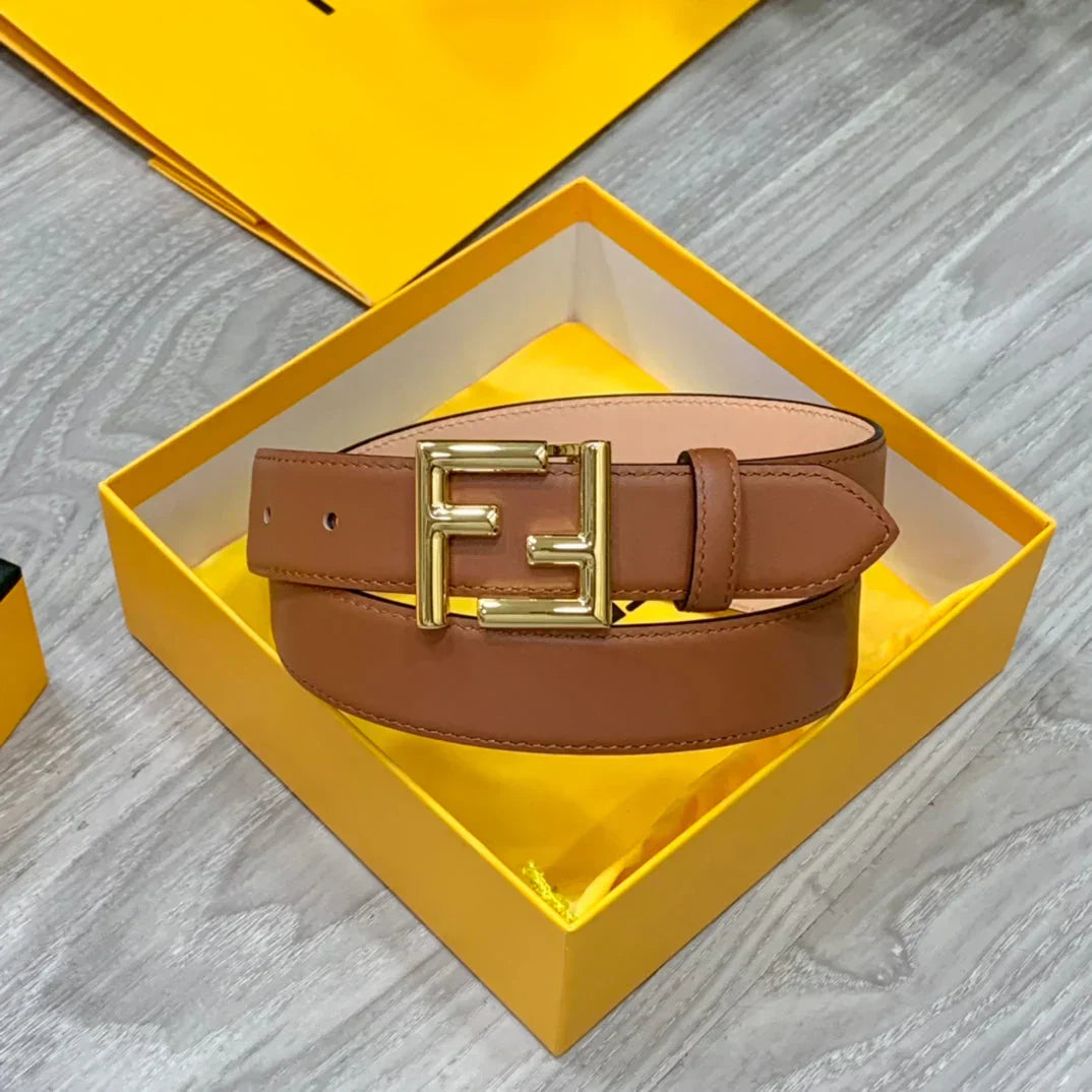 2025 belt Double-sided top layer cowhide belt width 30MM
