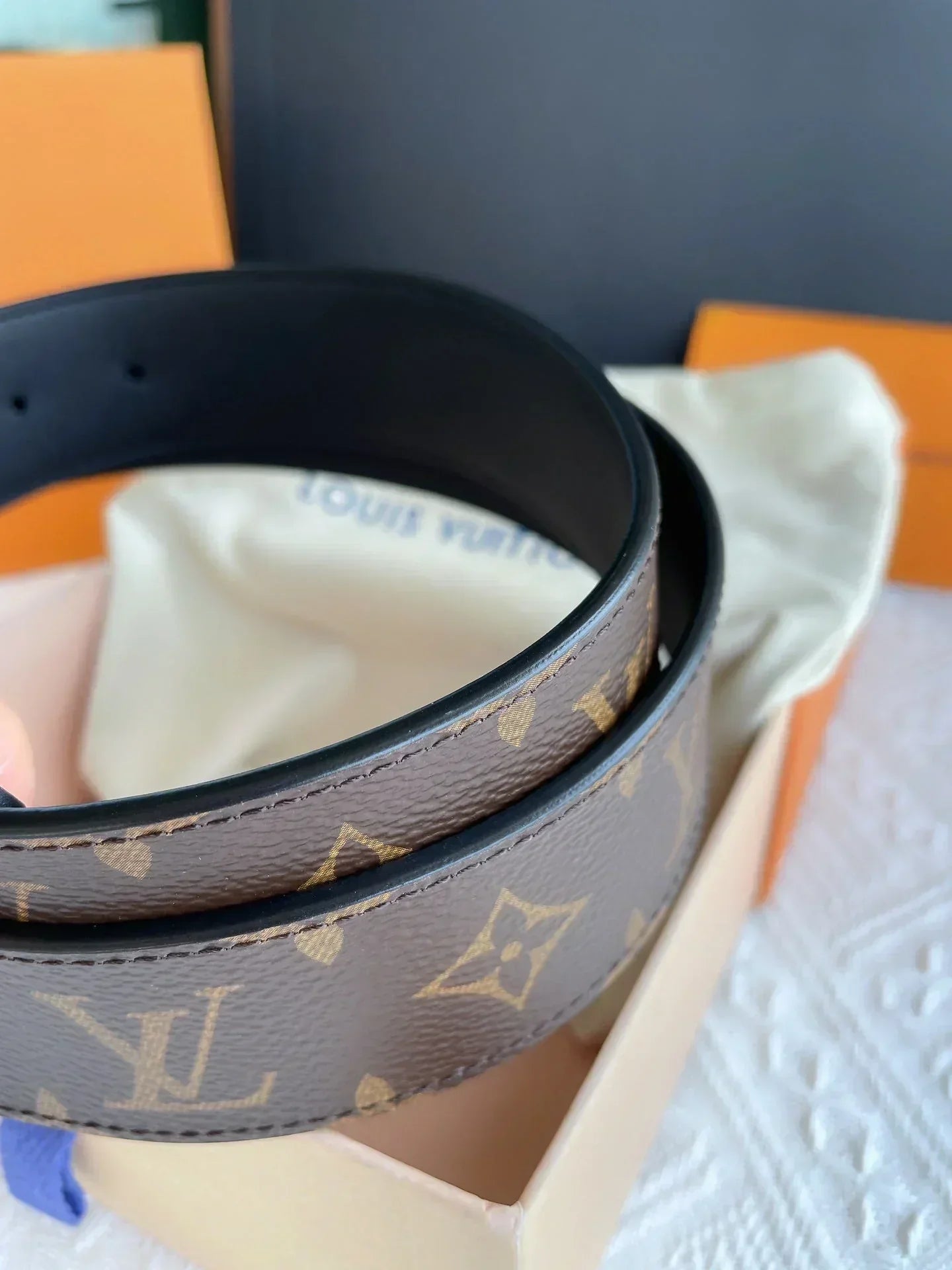 2025 One-piece cast imported cowhide belt 4.0 width