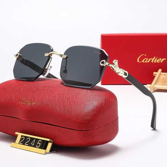 2025 7 Colors Fashion  frameless square Sunglasses  2245