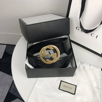 2025 Steel buckle printed belt 3.8cm