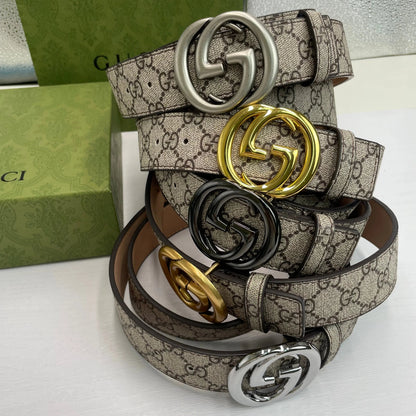 2025 5 Colors Fashion snake print leather belt