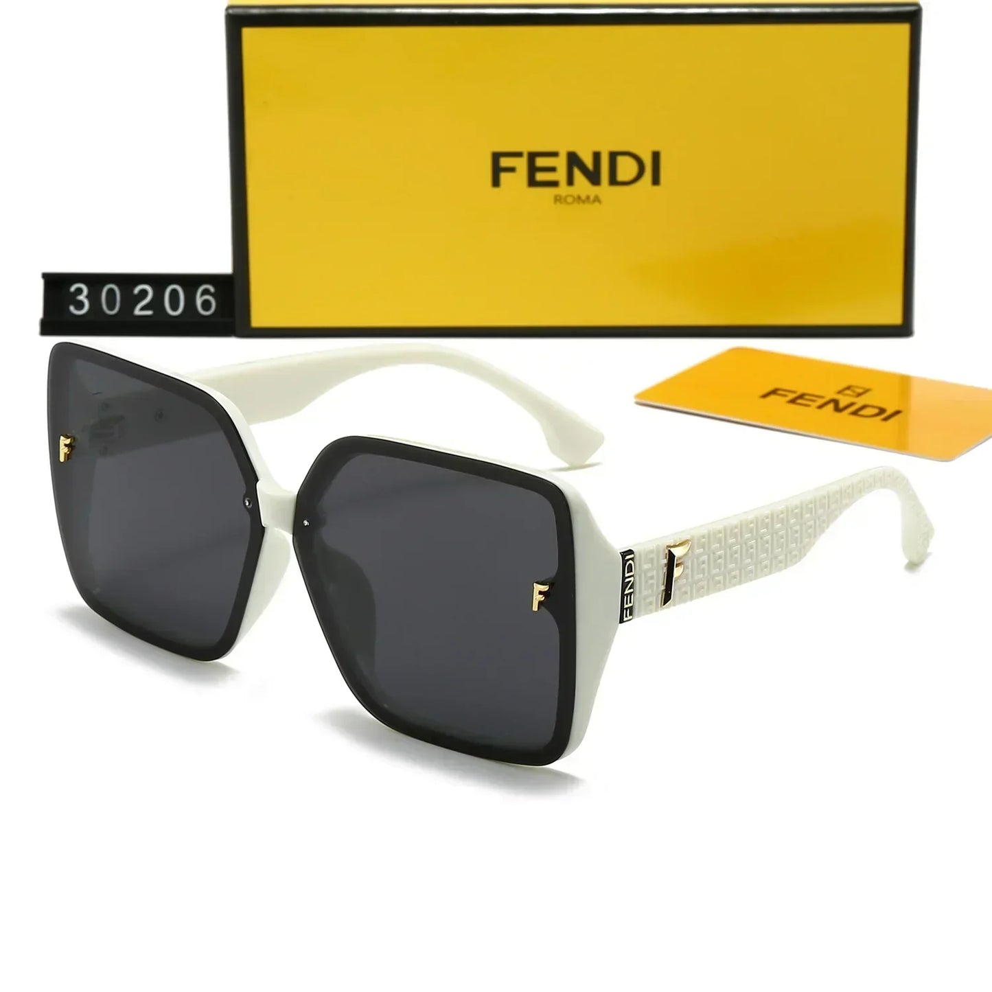 2025 Square frame holiday sunglasses 30206