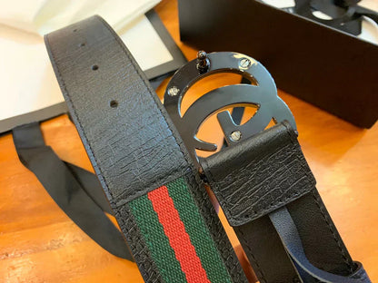 2025 belt Top layer bark grain cowhide belt width 3.8mm